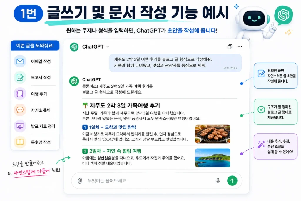 글쓰기 기능